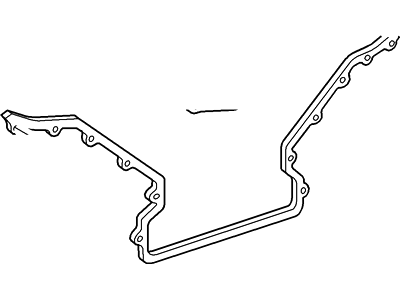 2001 Lincoln LS Timing Cover Gasket - XW4Z-6020-BA