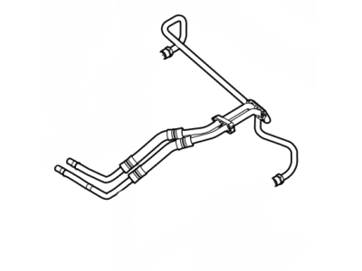 2007 Ford E-250 Oil Cooler Hose - 6C2Z-7R081-AA