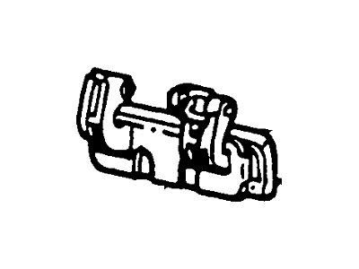 1993 Ford Explorer Door Handle - F3TZ-7822404-A