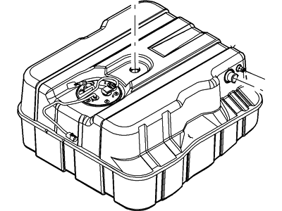 Ford 6C3Z-9002-A Fuel Tank Assembly