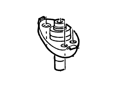 1995 Ford E-150 Antenna Base - F2UZ-18936-A