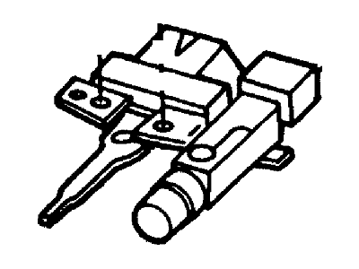 1994 Ford Ranger A/C Switch - E9TZ-19986-B