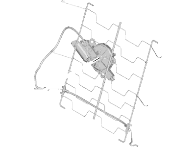 Ford BK2Z-6164842-B Support - Seat Back - Lumbar