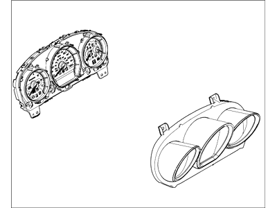 Lincoln MKT Speedometer - AE9Z-10849-GB