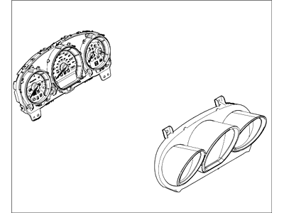 Ford BE9Z-10849-DD Instrument Cluster