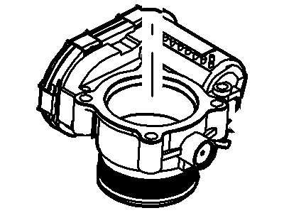 Ford CP9Z-9E926-A Throttle Body And Motor Assembly