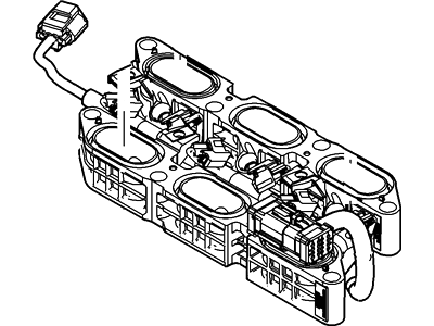 2007 Ford Freestyle Intake Manifold - 6F9Z-9424-A