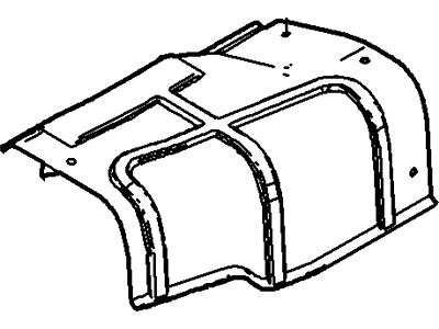 Ford E-250 Exhaust Heat Shield - 4C2Z-5G221-CA