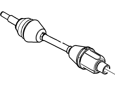 Ford 5F2Z-3B437-AA Front Axle Shaft