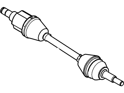 Mercury Monterey CV Joint - 3F2Z-3B436-AA