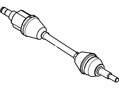 Ford 5F2Z-3B436-AA Front Axle Shaft