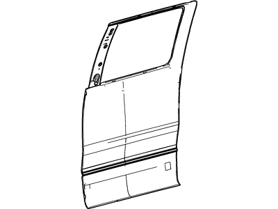 Ford 4L3Z-1624700-AA Panel Assembly - Door - Outer