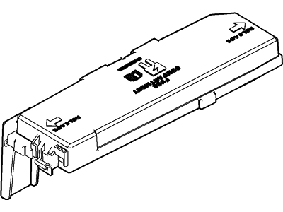 Ford 8S4Z-14A003-A Cover - Fuse Panel