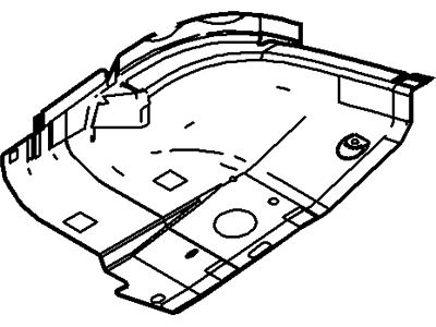 Ford 4R3Z-7646813-AA Support - Quarter Panel Wheelhouse