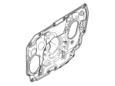 Ford 8G1Z-5427009-A Regulator And Motor Assembly - Window