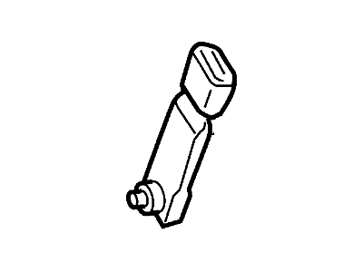 Ford F75Z-7861202-AAA Seat Belt Assembly