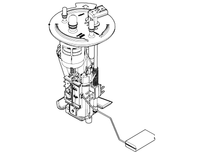 2007 Ford Expedition Fuel Pump - 7L1Z-9H307-A