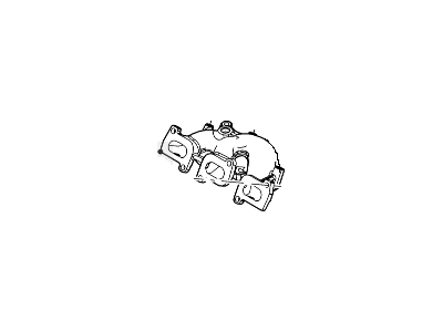 2010 Lincoln MKT Exhaust Manifold - 7T4Z-9431-C