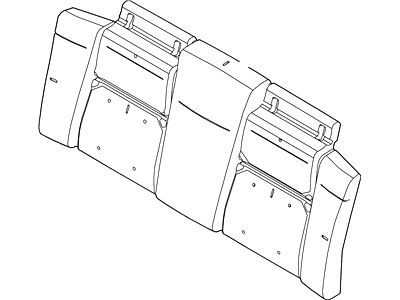 Ford BR3Z-7666800-A Pad - Rear Seat Back