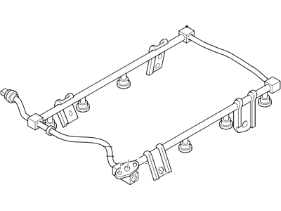 2001 Ford Mustang Fuel Rail - 1R3Z-9F792-AA