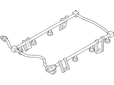 2003 Ford Mustang Fuel Rail - 1R3Z-9F792-AA