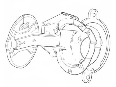 Ford 1L2Z-98405A62-AA Retainer