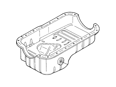 1993 Mercury Villager Oil Pan - F3XY-6675-A