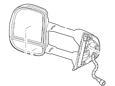 Ford 5C3Z-17682-EAACP Mirror Assembly - Rear View Outer