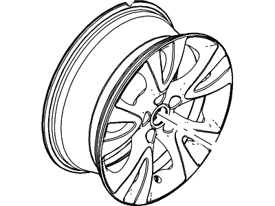 Ford DG1Z-1007-C Wheel Assembly