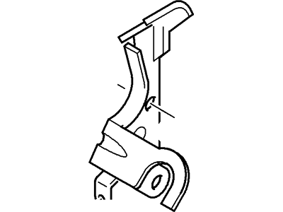 Ford YS4Z-7474-CA Bracket - Control Cable