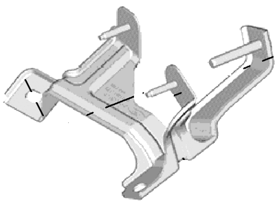 Ford DG9Z-2C304-F Bracket