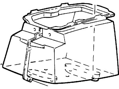 2000 Ford Excursion Glove Box - YC3Z7806010AAA