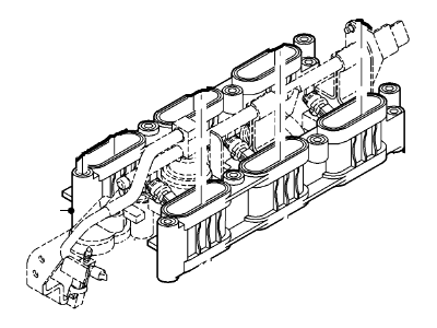 Lincoln LS Intake Manifold - 4W4Z-9424-AA