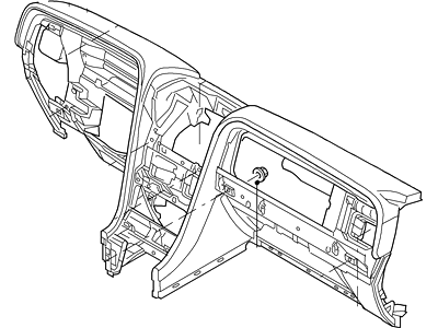 Ford 5C5Z-7804320-AAA Panel - Instrument