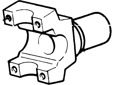 Ford E7TZ-4851-A Flange