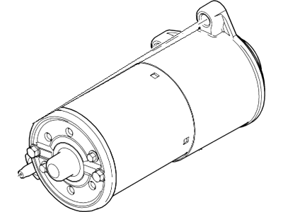 Ford 6C2Z-11002-CA Starter Motor Assembly