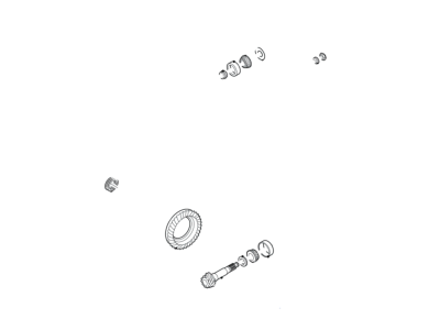 Ford 5C3Z-3222-DA Gear And Pinion Assembly