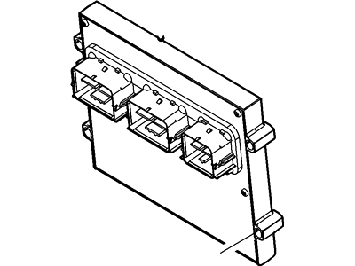 Ford 7L3Z-12A650-GTB Module - Engine Control - EEC V