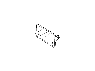 2002 Ford Escape License Plate - YL8Z-17A385-BB