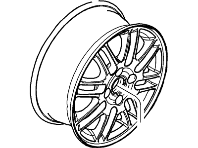 Ford 8S4Z-1007-E Wheel Assembly