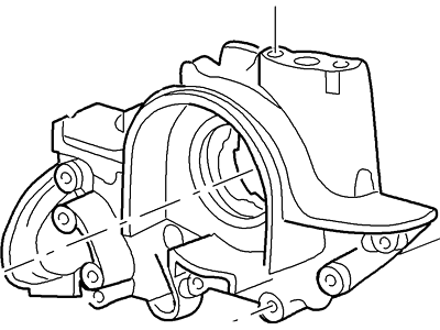 Ford F7CZ-6600-AB Pump Assembly - Oil