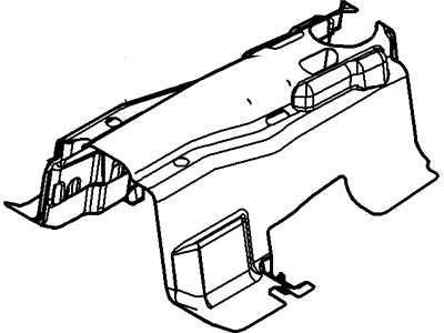 Ford 7R3Z-6311130-A Insulator - Tunnel