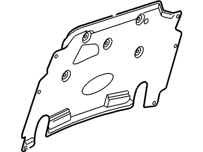 Ford 1L5Z-16738-AA Insulator - Hood