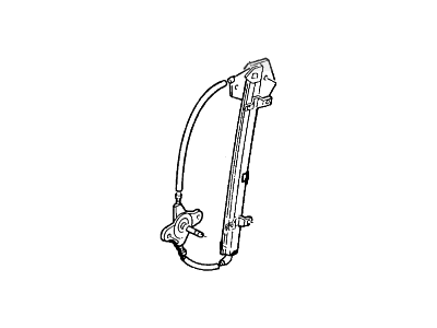 Ford Contour Window Regulator - F5RZ5423200A