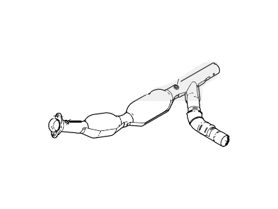 2005 Ford E-150 Catalytic Converter - 5C2Z-5E212-CA