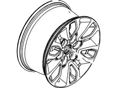 Ford CL3Z-1007-B Wheel Assembly