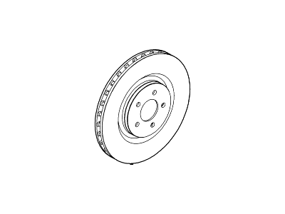 Ford DR3Z-1125-A Rotor Assembly