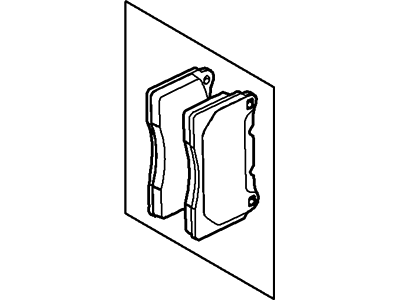 Ford DR3Z-2001-B Kit - Brake Lining