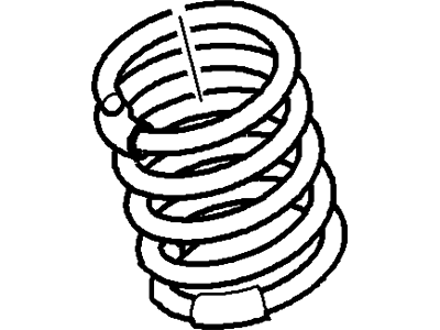 Ford 5L8Z-5560-AA Spring - Rear