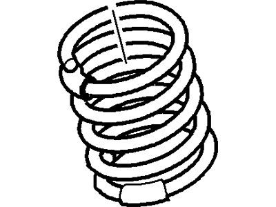 Ford 5L8Z-5560-CA Spring - Rear